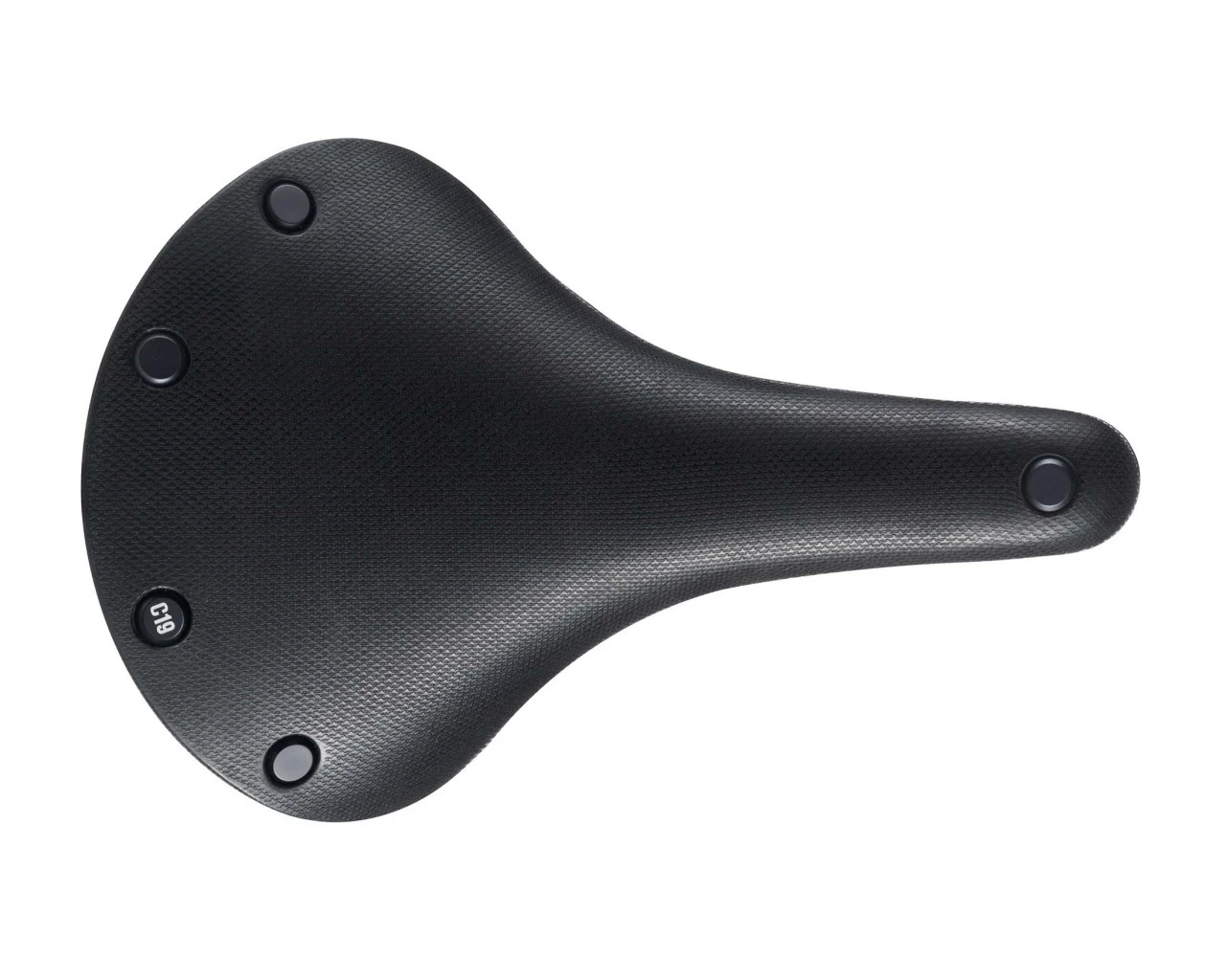 Brooks Cambium C19 All Weather Naturkautschuk Sattel | Black – Bild 2