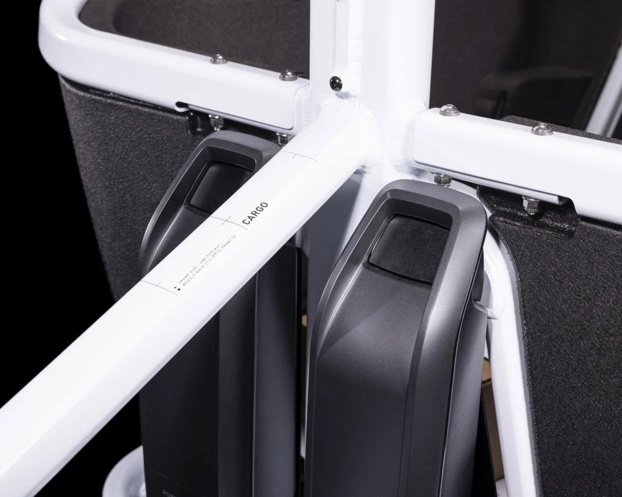 Cube Cargo Dual Hybrid 1000 - Elektro Lastenrad 2022 | Flashwhite´n´black – Bild 6