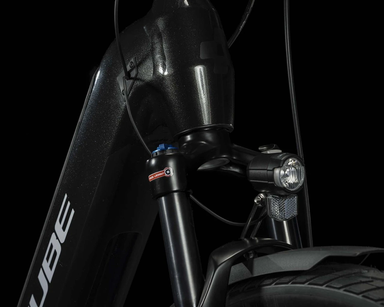 Cube Kathmandu Hybrid EXC 750 - Easy Entry Elektro Trekking Bike 2023 | Grey´n´silver – Bild 2