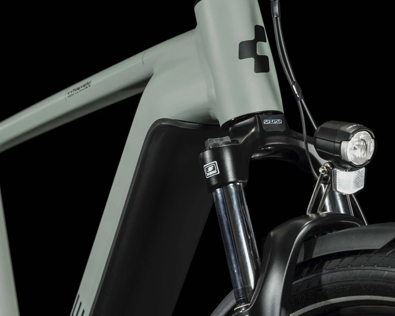 Cube Kathmandu Hybrid ONE 750 - Elektro Trekking Bike 2023 | Swampgrey´n´black – Bild 3