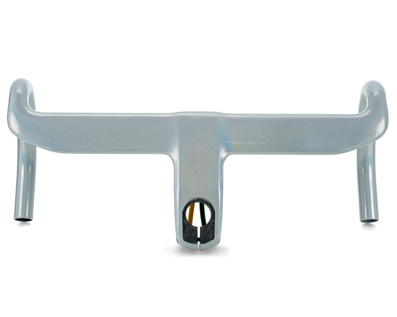 Cube Lenker-Vorbau-Kombination Litening AERO PRO (2022) 420/100 Mm | Flashwhite´n´carbon