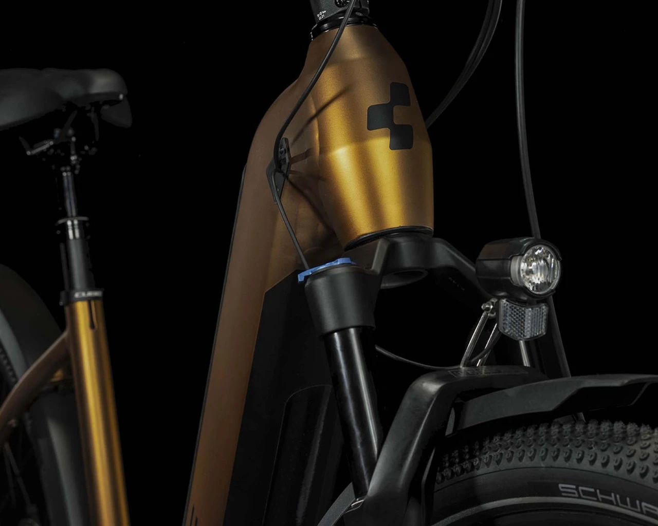 Cube Nuride Hybrid EXC 750 Allroad - Easy Entry Elektro MTB Hardtail 2023 | Caramel´n´black – Bild 3