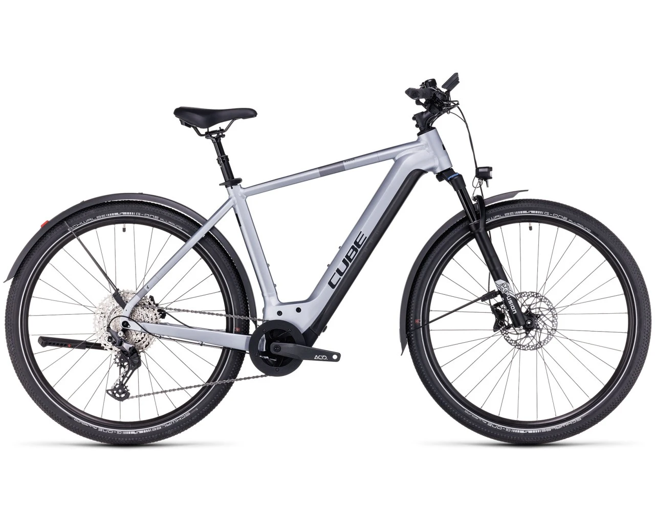 Cube Nuride Hybrid EXC 750 Allroad - Elektro MTB Hardtail 2023 | Polarsilver´n´black 3 Cube Nuride Hybrid EXC 750 Allroad - Elektro MTB Hardtail 2023 | Polarsilver´n´black