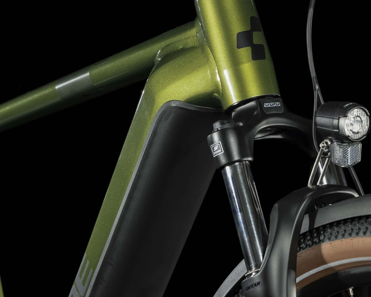 Cube Nuride Hybrid Pro 750 Allroad - Elektro MTB Hardtail 2023 | Shinymoss´n´black – Bild 3