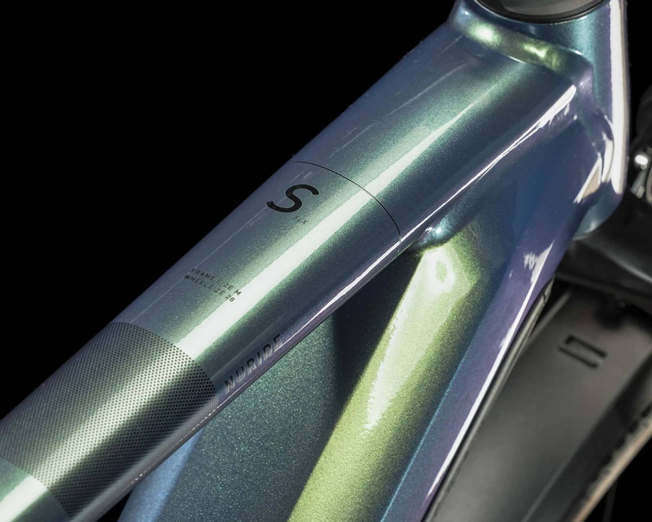 Cube Nuride Hybrid SLX 750 Allroad - Elektro MTB Hardtail 2023 | Verde´n´black – Bild 2