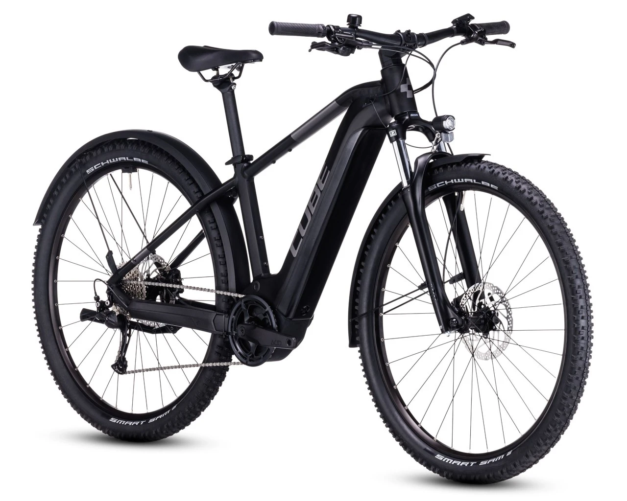 Cube Reaction Hybrid Performance 625 Allroad - 29" Elektro MTB Hardtail 2023 | Black´n´grey – Bild 2