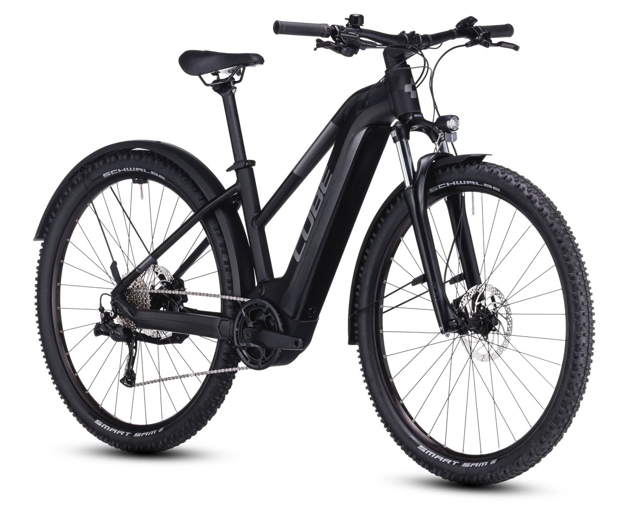 Cube Reaction Hybrid Performance 625 Allroad - 29" Trapeze Elektro MTB Hardtail 2023 | Black´n´grey – Bild 2