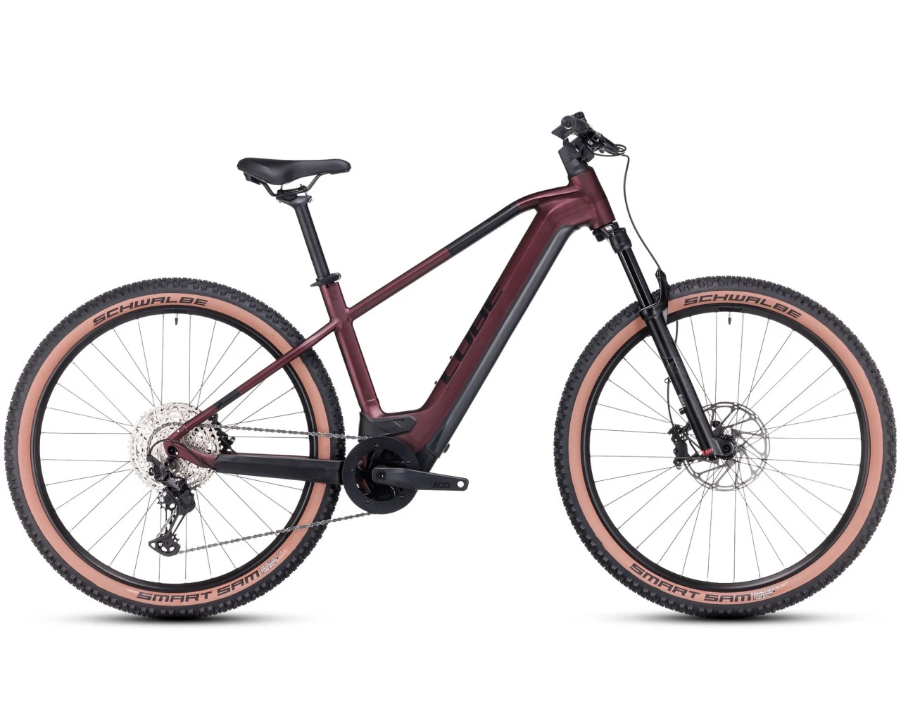 Cube Reaction Hybrid SLX 750 - 29" Elektro MTB Hardtail 2023 | Rubyred´n´black 3 Cube Reaction Hybrid SLX 750 - 29" Elektro MTB Hardtail 2023 | Rubyred´n´black