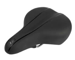 Cube RFR City Sattel D2 & Elastomere | Black