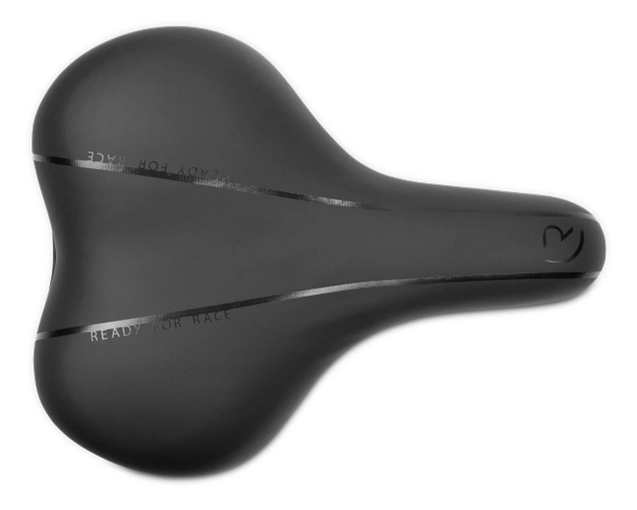 Cube RFR Sattel Trekking City D2 & Gel | Schwarz – Bild 3