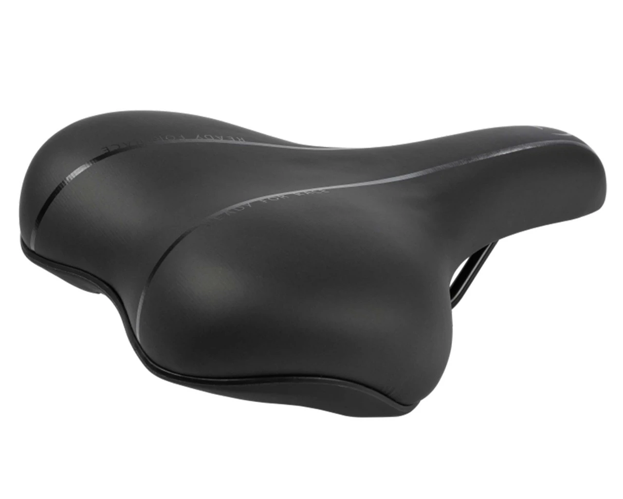 Cube RFR Sattel Trekking City D2 & Gel | Schwarz – Bild 4