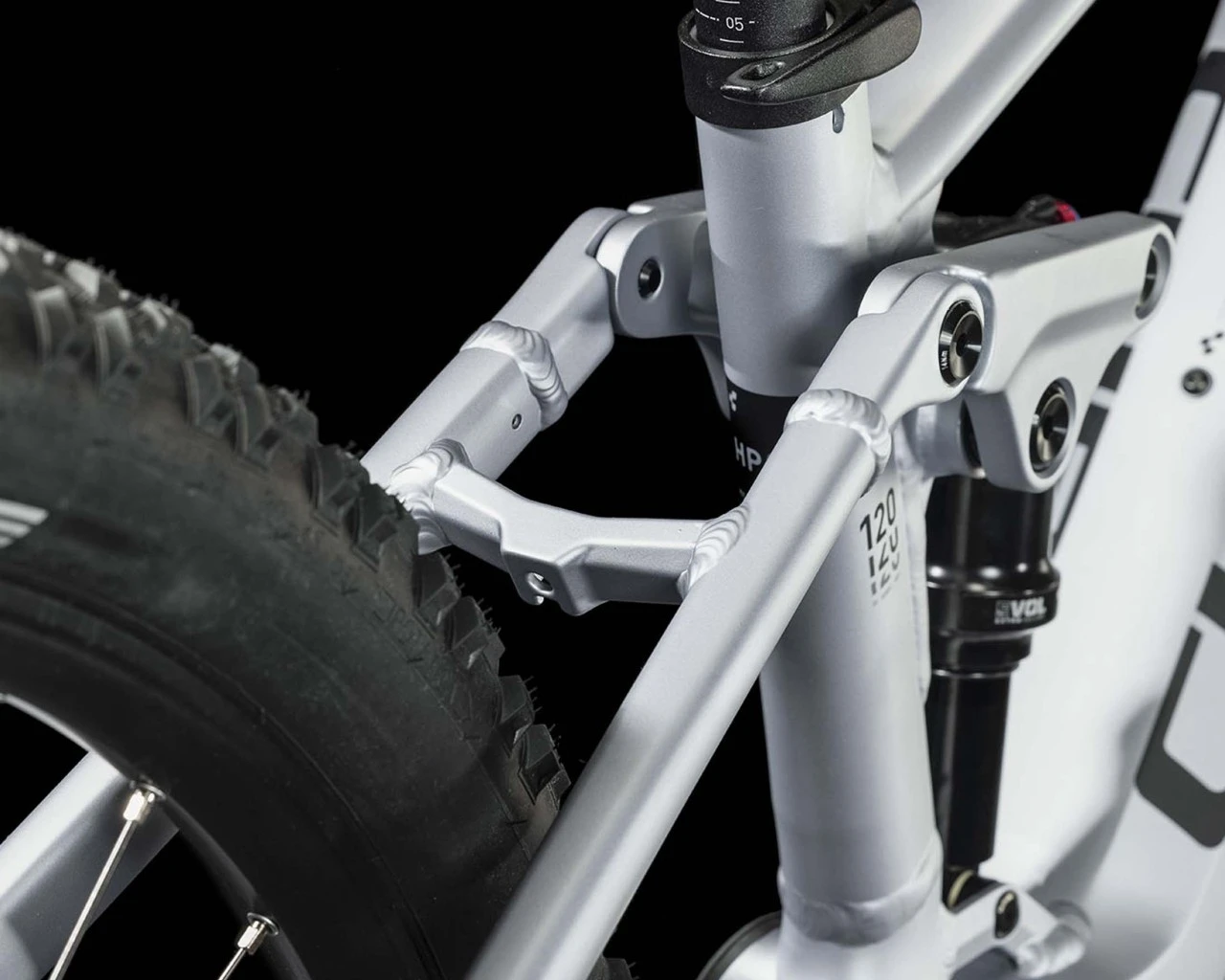 Cube Stereo Hybrid 120 Race 750 - 29'' Elektro MTB Fully 2023 | Polarsilver´n´black – Bild 7