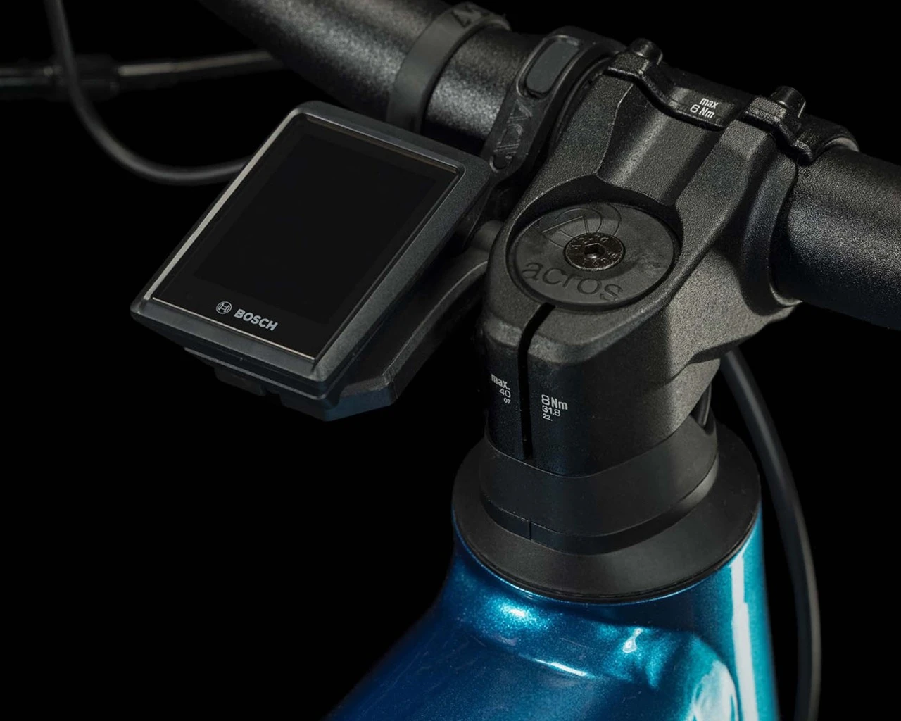 Cube Stereo Hybrid 120 SLX 750 - 29" Elektro MTB Fully 2023 | Electricblue´n´chrome – Bild 4