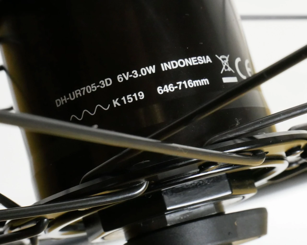 Cube Vorderrad Mit Nabendynamo Für Gravelbikes Disc | Schwarz 5 Cube Vorderrad Mit Nabendynamo Für Gravelbikes Disc | Schwarz – Bild 3