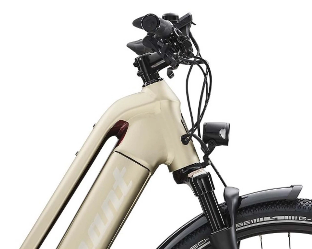 Diamant Zouma Deluxe+ - Tiefeinstieg Elektro City Bike 2022 | Alvitgrau Metallic – Bild 2