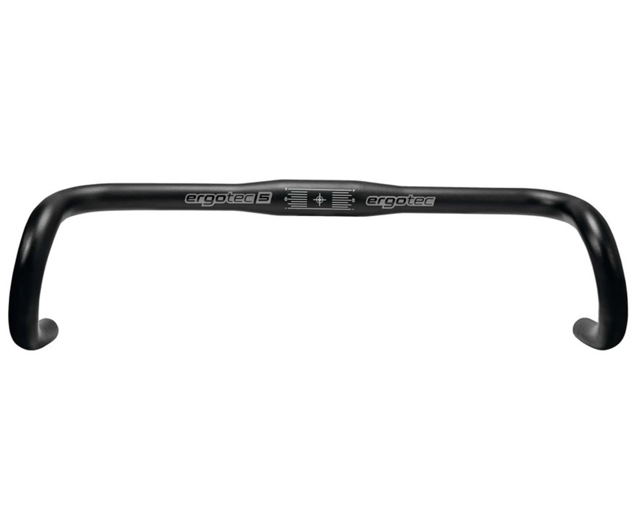 Ergotec Sportbügel Randonneur - Rennradlenker Alu, 31,8mm, 440mm | Schwarz