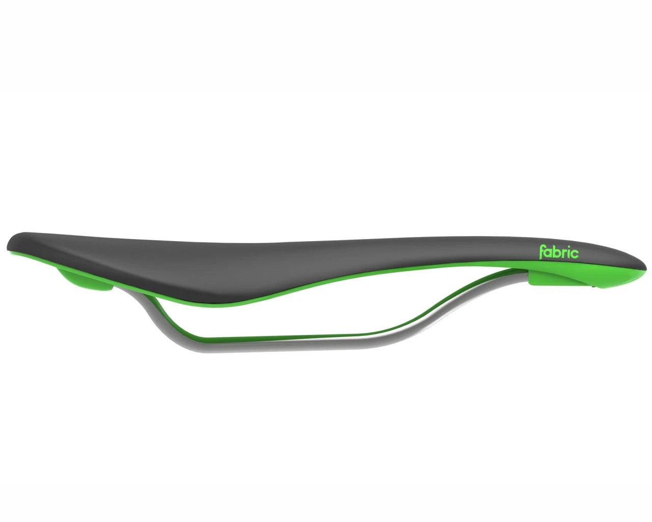 Fabric Scoop Flat Elite Fahrrad-Sattel | Black-green 4 Fabric Scoop Flat Elite Fahrrad-Sattel | Black-green – Bild 2