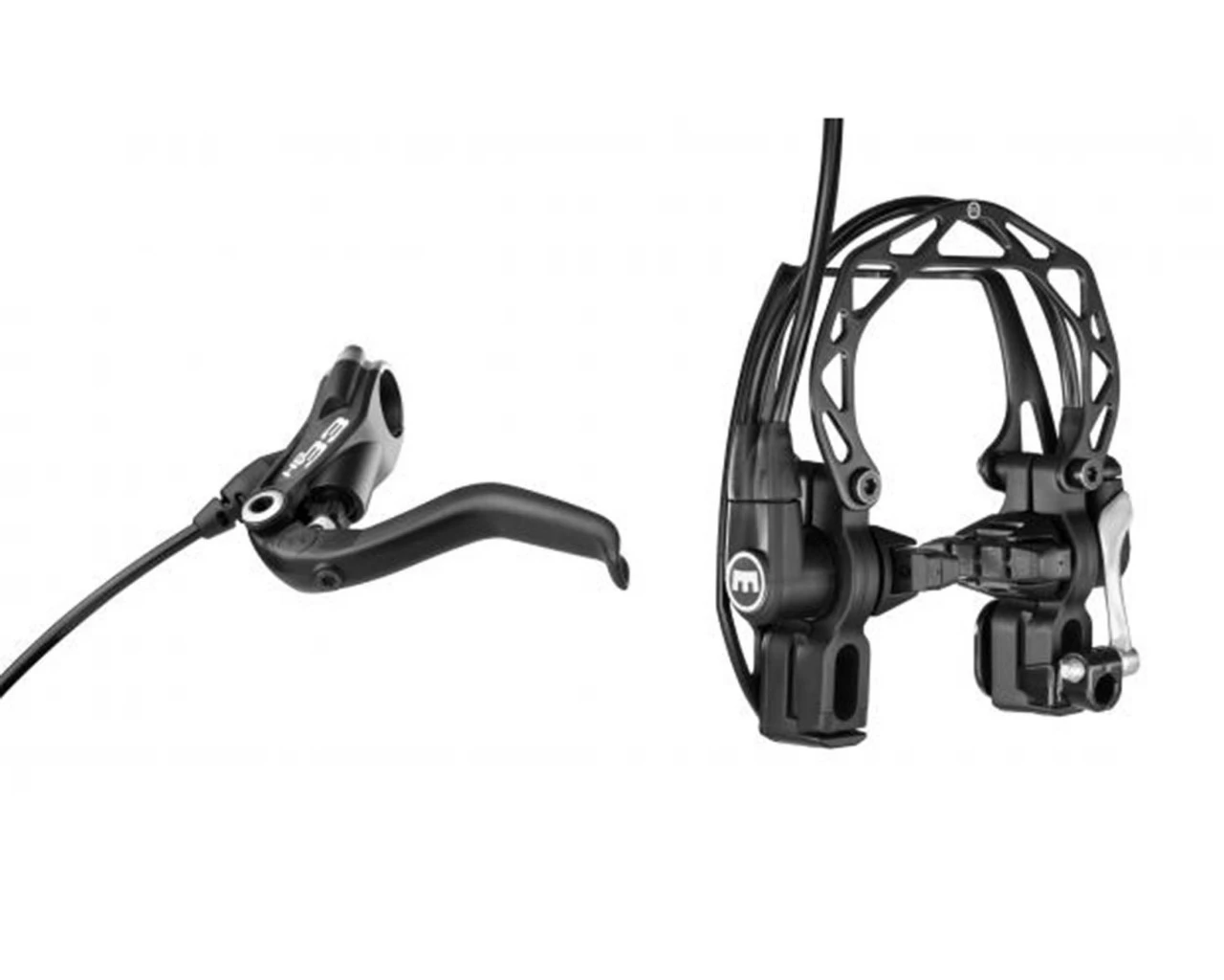 Magura HS33 R 2-Finger Hebel - Links/rechts Verwendbar - Einzelbremse | Schwarz