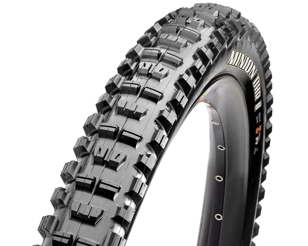 Maxxis Minion DHR II Freeride-Reifen 27.5 X 2.40 Zoll WT TLR 3C MaxxTerra EXO Faltreifen | Schwarz