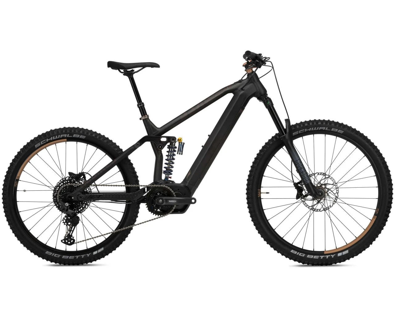Ns-bikes NS Bikes E-Fine 2 160 Shimano E7000 - Elektro MTB-Fully 2022 | Black 3 Ns-bikes NS Bikes E-Fine 2 160 Shimano E7000 - Elektro MTB-Fully 2022 | Black