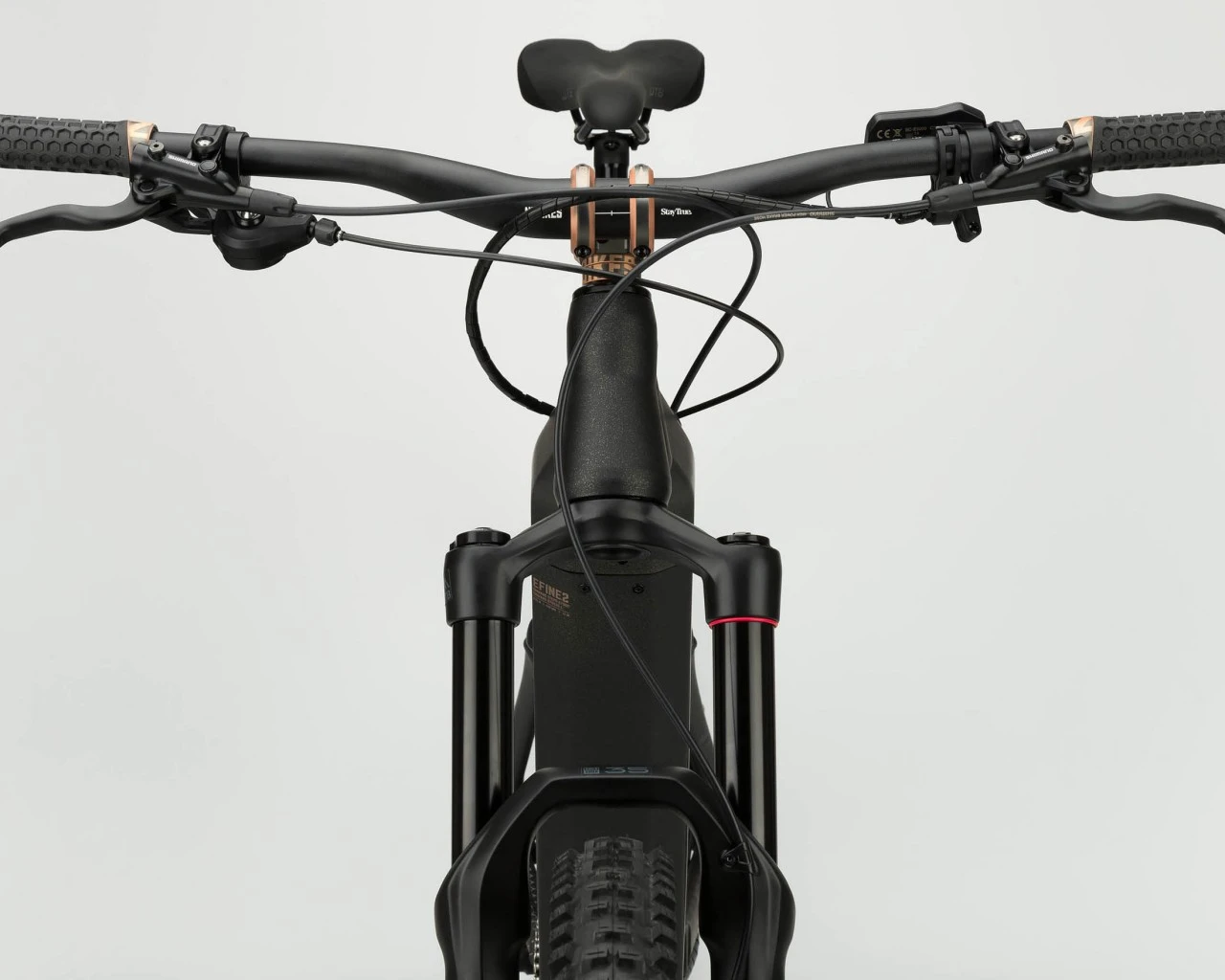 Ns-bikes NS Bikes E-Fine 2 160 Shimano E7000 - Elektro MTB-Fully 2022 | Black 6 Ns-bikes NS Bikes E-Fine 2 160 Shimano E7000 - Elektro MTB-Fully 2022 | Black – Bild 4