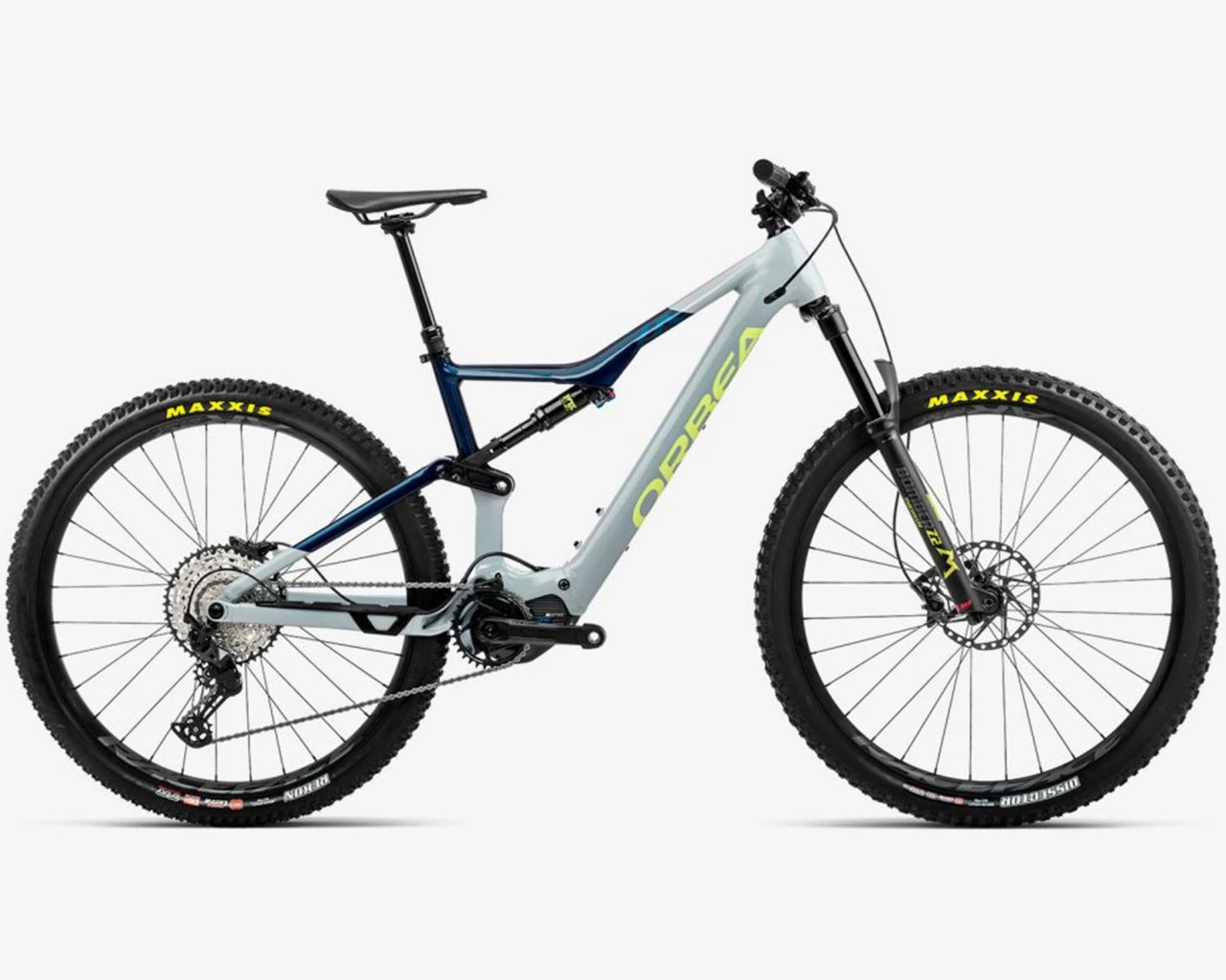 Orbea Rise H30 - 29" Elektro MTB Fully 2023 | Iceberg Grey-moondust Blue 3 Orbea Rise H30 - 29" Elektro MTB Fully 2023 | Iceberg Grey-moondust Blue