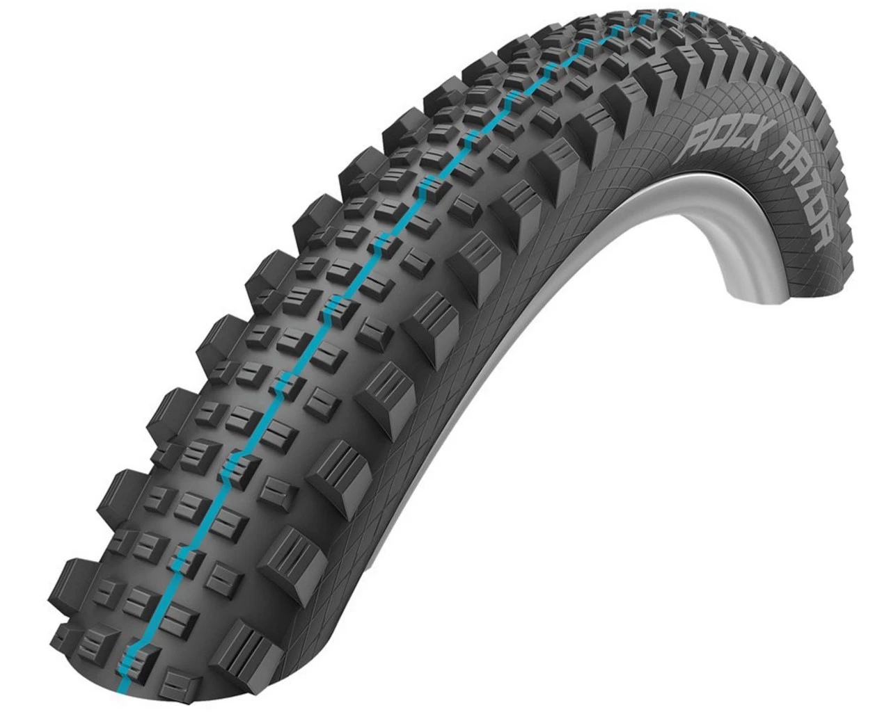 Schwalbe Reifen Rock Razor Evolution 29 X 2.35 - SnakeSkin, TL-Easy, Faltbar | Black