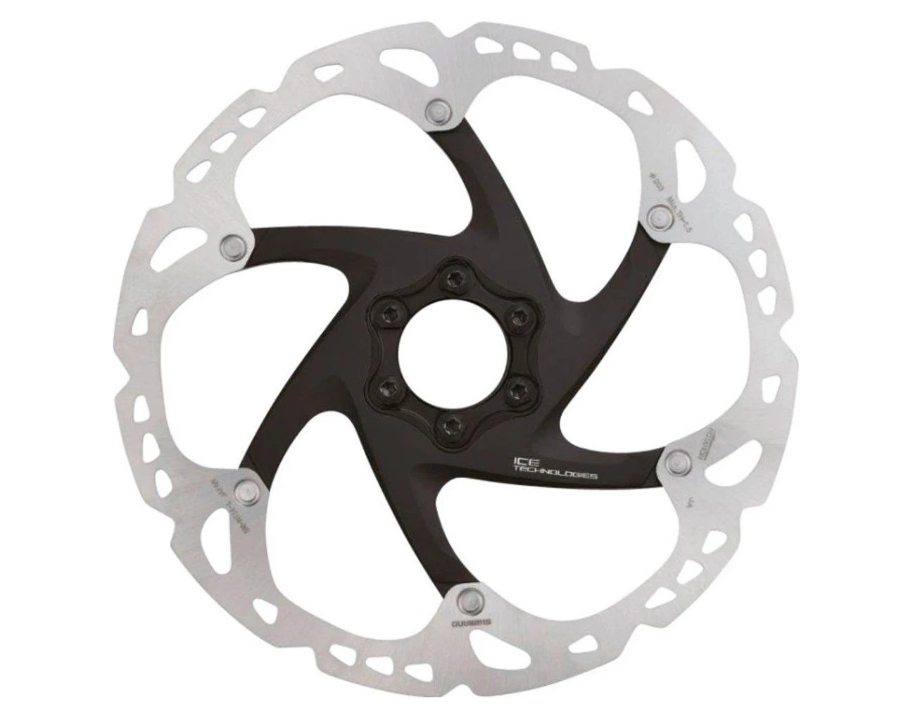 Shimano Bremsscheibe SM-RT86 Ice-Tech 6-Loch 203 Mm 3 Shimano Bremsscheibe SM-RT86 Ice-Tech 6-Loch 203 Mm