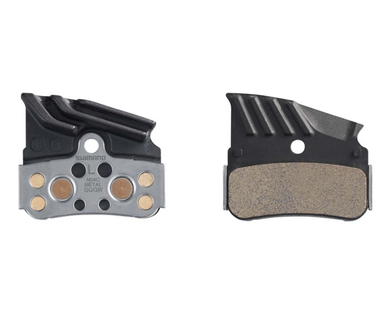 Shimano Scheibenbremsbelag N04C Metall Pad | Black 3 Shimano Scheibenbremsbelag N04C Metall Pad | Black