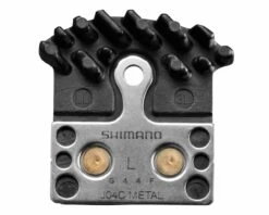 Shimano Scheibenbremsbeläge Ice-Tech J04C Metall Mit Kühlrippen