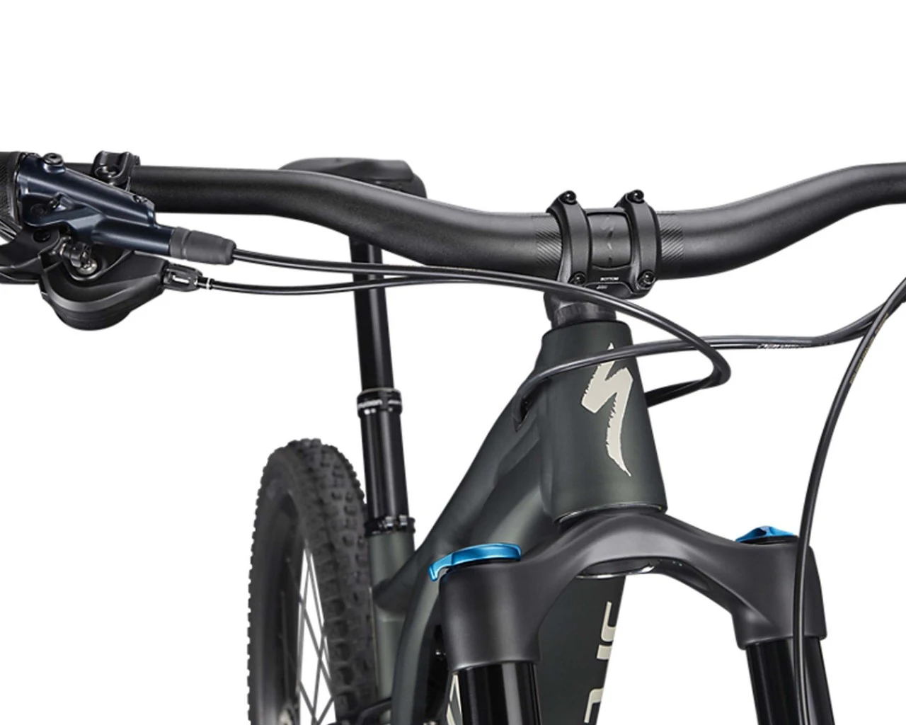 Specialized Levo Comp 29 - Elektro MTB Fully 2021 | Oak Green Metallic-black-gloss White Mtns 8 Specialized Levo Comp 29 - Elektro MTB Fully 2021 | Oak Green Metallic-black-gloss White Mtns – Bild 6