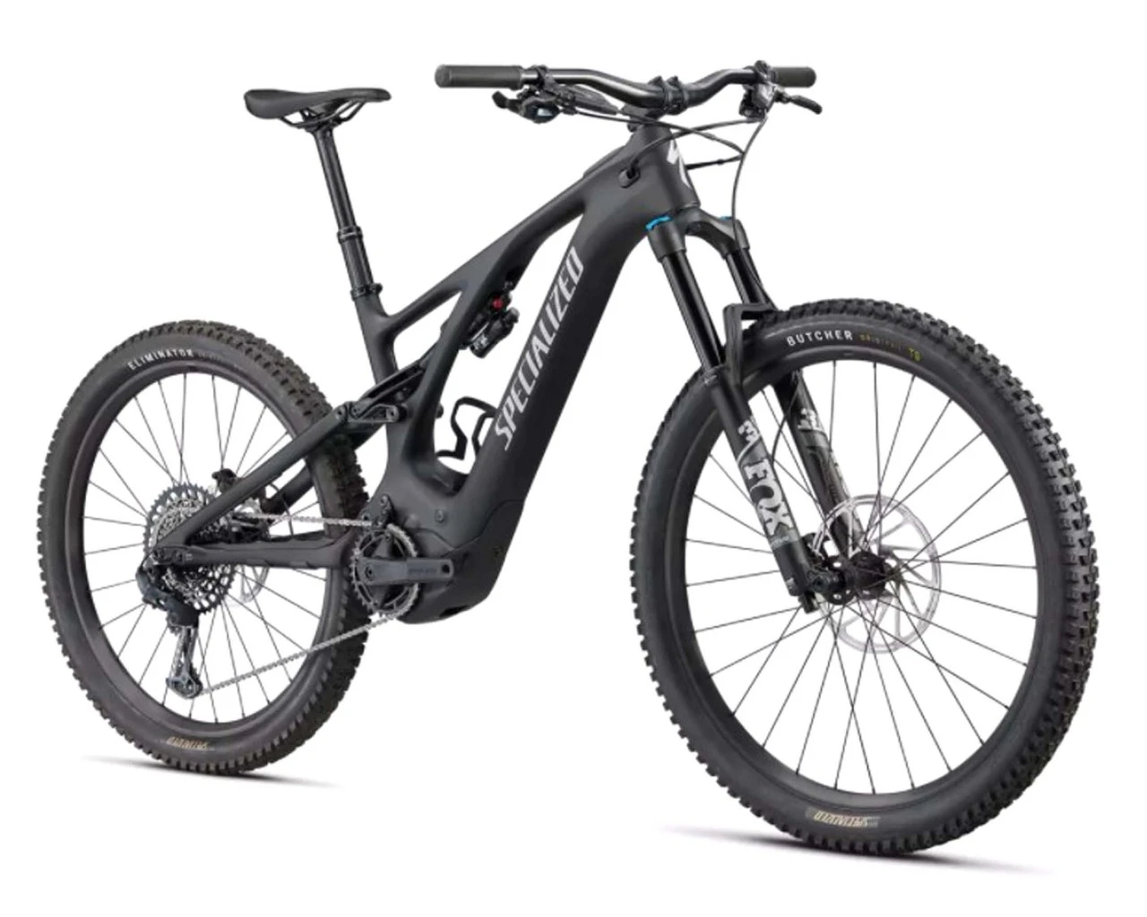 Specialized Levo Comp Carbon NB - Elektro Carbon MTB Fully 2022 | Satin Black-light Silver-gloss Bla – Bild 2