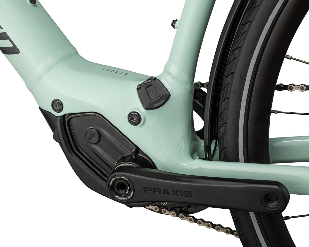 Specialized Vado SL 4.0 EQ - Elektro Trekking Bike 2022 | Dove Grey-acid Lava-cast Black Reflective – Bild 7