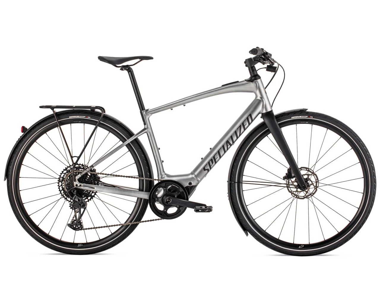 Specialized Vado SL 5.0 EQ - Elektro Trekking Bike 2022 | Brushed Aluminum-black Reflective