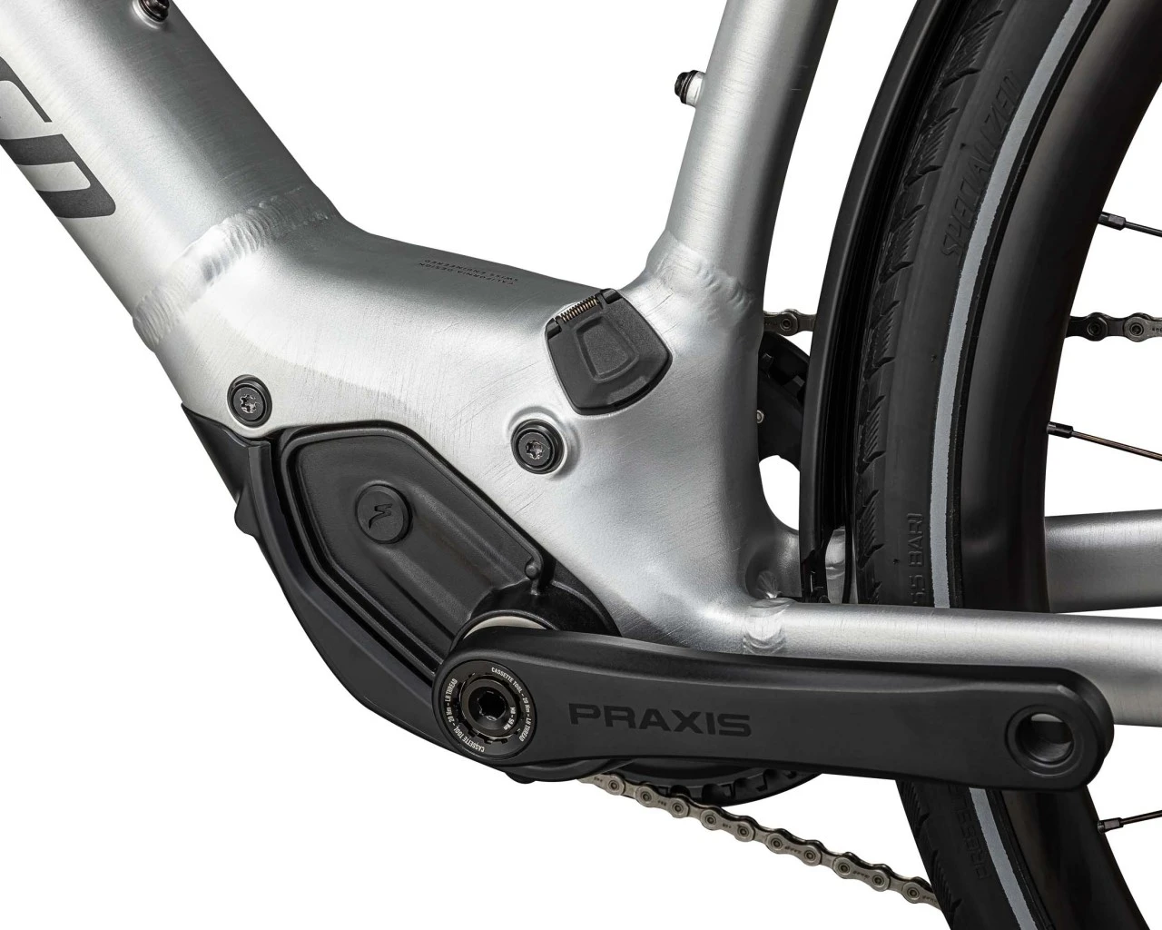 Specialized Vado SL 5.0 EQ - Elektro Trekking Bike 2022 | Brushed Aluminum-black Reflective – Bild 6