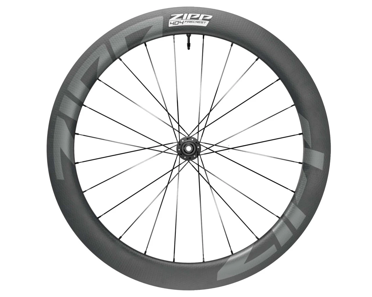 ZIPP 404 Firecrest 28" Carbon Laufradsatz Shimano RD Disc Centerlock 12x142mm | Silver-grey – Bild 3
